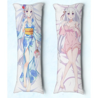 Travesseiro Dakimakura Re zero Emilia 03